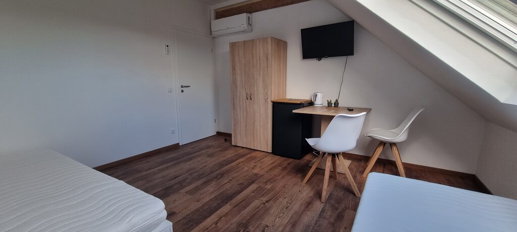 Zimmer mit Sitzecke in einer Wohnung in Hamminkeln-Mehrhoog