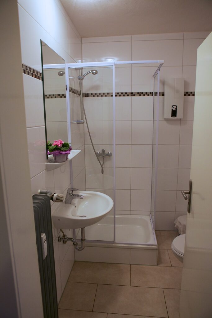 Badezimmer im Ferienhaus Ringenberg